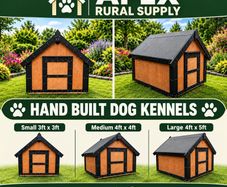 Hand Built Dog Kennels