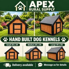 Hand Built Dog Kennels
