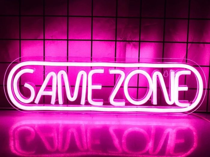 Game Zone Neon Signs Gamer LED Neon Light Gaming Zone Neon Sign for Game Room Decor,Play Area, Man Cave,Pub, Gift for Teens, Friends, Boys (FREE POSTAGE)