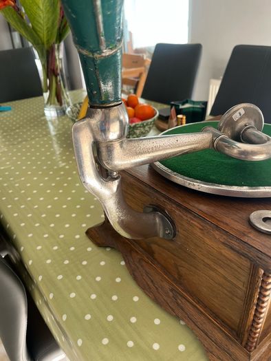 Antique Horn Gramophone