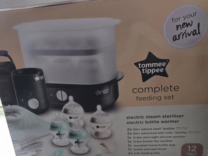 New in the box sanitizer set