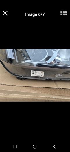 Hyundai Tucson headlamps