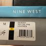 Nine West Dusty Pink Leather Sling Back Heels UK6 Image 5