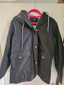 Black Rain Coat