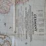2 Old Maps Germany and Atlantic Ocean Image 9