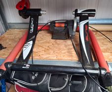 Turbo Trainer. Elite Super Chrono model.