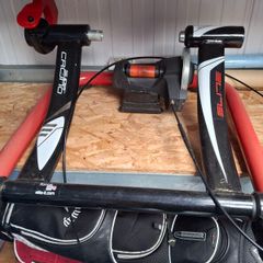 Turbo Trainer. Elite Super Chrono model.