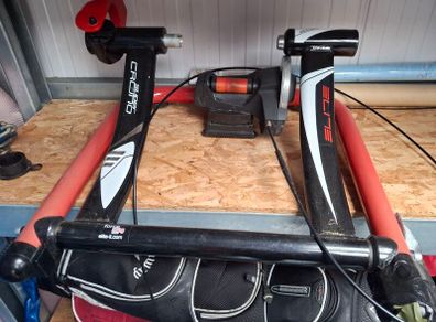 Turbo Trainer. Elite Super Chrono model.