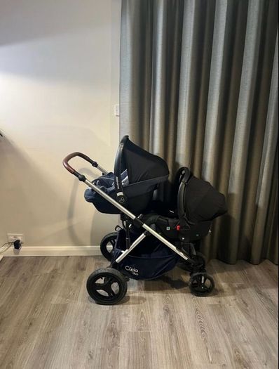 Cupla Duo, Double Buggy, Twin Buggy & Baby Carrier