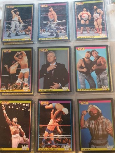 WWF Merlin Trading Cards full set of 96
