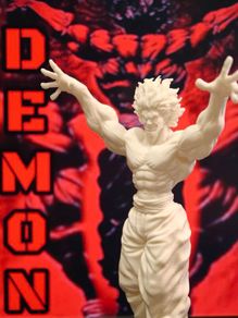 3D Printed  Yujiro Hanma Figurine From The Baki The Grappler Anime Series