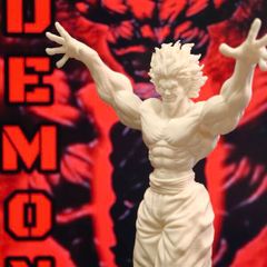 3D Printed  Yujiro Hanma Figurine From The Baki The Grappler Anime Series