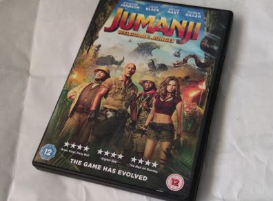 Jumanji Welcome to the Jungle Dvd