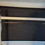 Clothing Rail On Wheels.  Cream wooden clothing Rail with metal hanging pole on wheels.  60e each or 2 for 100e   Height - 64 in  Width - 45 in  Depth - 17 in Image 3