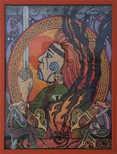 Celtic warrior puzzle