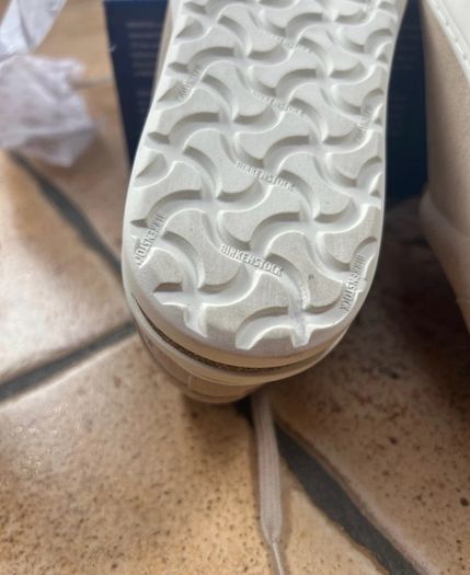 Birkenstock Brand New Bend Low Sandcastle Suede Leather Shoes Size 38