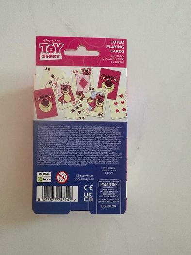 Disney PIXAR Toy Story Lotso Playing Cards Tin