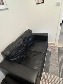 Comfortable two-seater sofa, perfect for small apartment