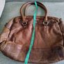 Spikes and Sparrow large brown genuine leather handbag in very good condition with zipped closure and internal pockets and a zipped external pocket see last five photos for exact measurements FREE STANDARD POSTAGE INCLUDED Image 10