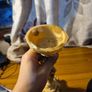 Rare Find. Vintage Resin Oriental Goddess Carved Statue/Holder Image 7