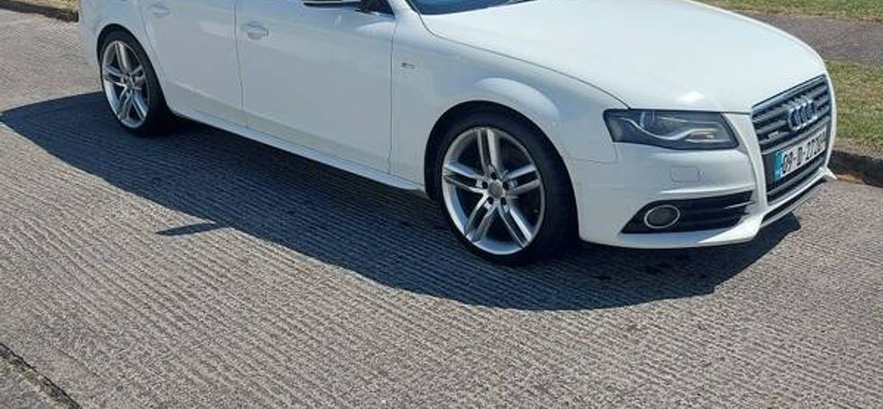 2009 Audi A4 white