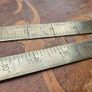Brass 24" folding ruler Image 4