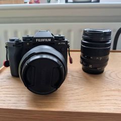 Fujifilm X-T5 with XF 18mm 1.4 and 18-50 kit lens