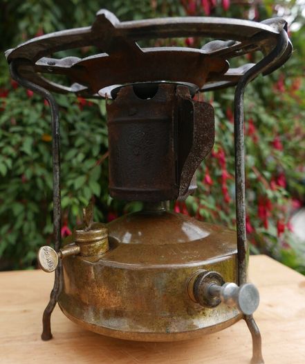 Vintage Original Primus  Brass Camping Paraffin Stove.