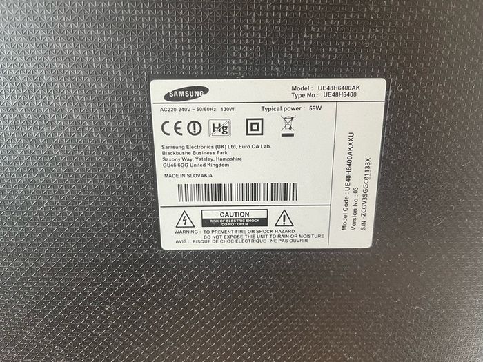 Samsung UE48H6400