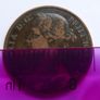 1892 Victoria One Penny Coin Image 5
