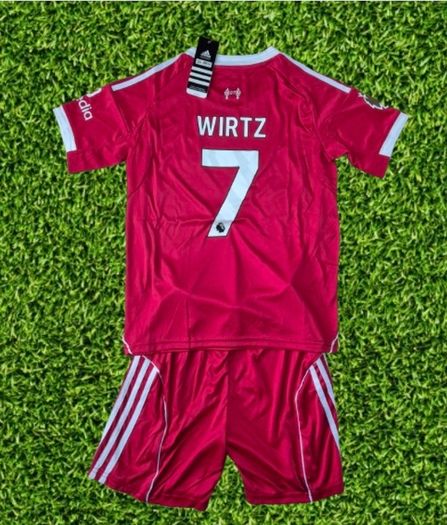 Liverpool FC 2025/2026 Home Kids Kits
