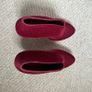 Melissa Red Velvet Heels UK6.5 Image 4