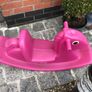 Pre loved Pink Little Tikes Rocking Horse Image 2
