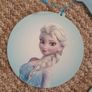 Frozen "I love warm hugs" wooden banner Image 2