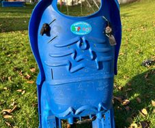 HTP Design Elibas P (blue) children's bicycle seat