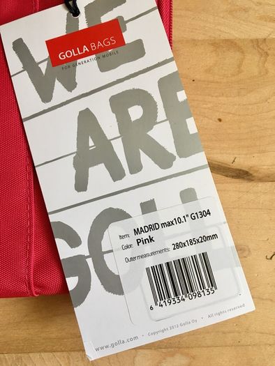 Golla tablet sleeve, BNWT