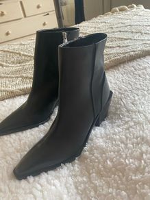 Leather boots TopShop