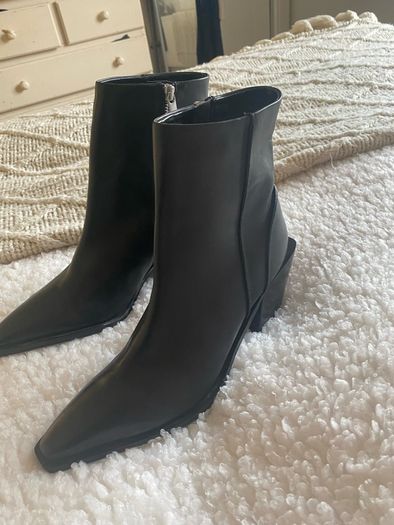 Leather boots TopShop