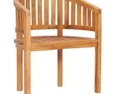 Banana Chair Solid Teak Wood