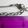Vintage Swarovski silver tone & crystal pendant little swan necklace length 18" - 5,8g Image 8