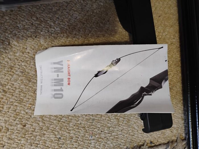 New Straight Bow and Arrows