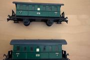 Fleischmann - 4 Wheel Coaches x 2
