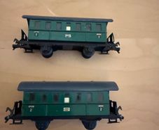Fleischmann - 4 Wheel Coaches x 2