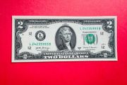 Usa  2  Dollars   2017  . Letter   ( L12 )  San Francisco ( Uncirculated )