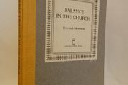 Balance in The Church by Jeremiah Newman (Signed by the Author) (HQ398)