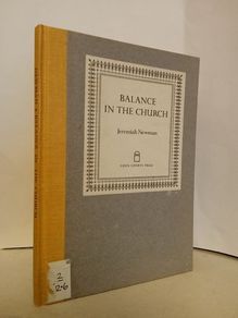 Balance in The Church by Jeremiah Newman (Signed by the Author) (HQ398)