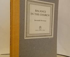 Balance in The Church by Jeremiah Newman (Signed by the Author) (HQ398)