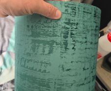 green lamp shade