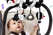 Sensory Early Education Fox Crib Spiral Pushchair Toy for Baby