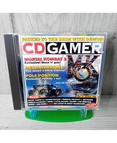 Cd Gamer Issue 13 Mortal Kombat 3 Pc Cd Rom Game - Rare Retro Vintage Gaming
